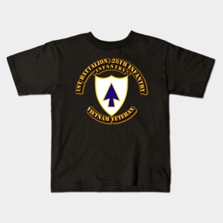 1st Battalion, 26th Infantry ( Infantry) w Txt Kids T-Shirt